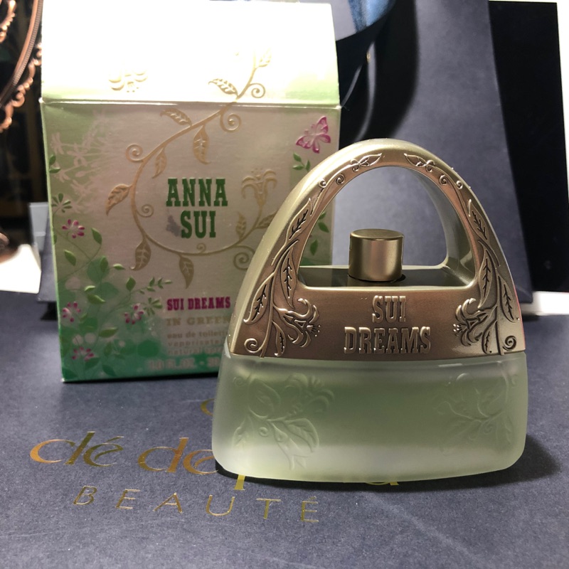 二手 Anna sui  SUI DREAMS 安娜蘇  甜蜜夢境 淡香水30ml 茉綠限量版