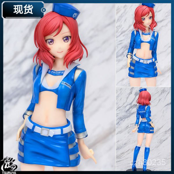 卡漫專場 鶴屋通販 Lovelive X Pacific 西木野真姬賽車女郎手辦 蝦皮購物