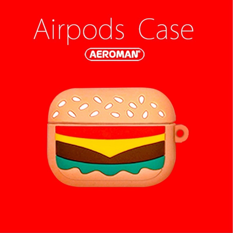 airpods pro 保護套 漢堡 速食 薯條 可樂 柴犬 秋田狗 鈴鐺 拍立得 麻將 珍奶 DJ