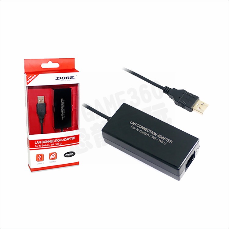 任天堂switch Ns 副廠dobe Usb轉接有線網路網路卡100m Usb2 0 Wii Wiiu 台中恐龍 蝦皮購物