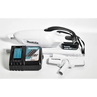 *機械五金批發*全新makita 牧田 DCL180FRTW 18V5.0A充電式無線吸塵器【膠囊式】