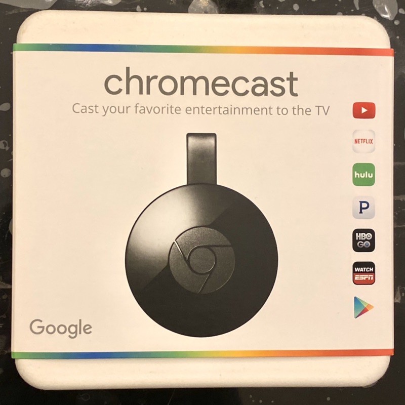 Google Chromecast 2 電視棒 HDMI 媒體串流播放器 電視連接器