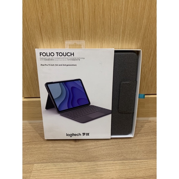 二手轉賣* 羅技 Logitech Folio Touch 鍵盤保護殼 iPad Pro 11 / iPad Air 4