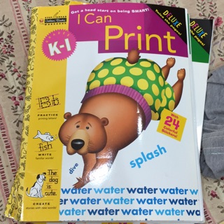 Golden Books Step Ahead系列 ～I Can Print