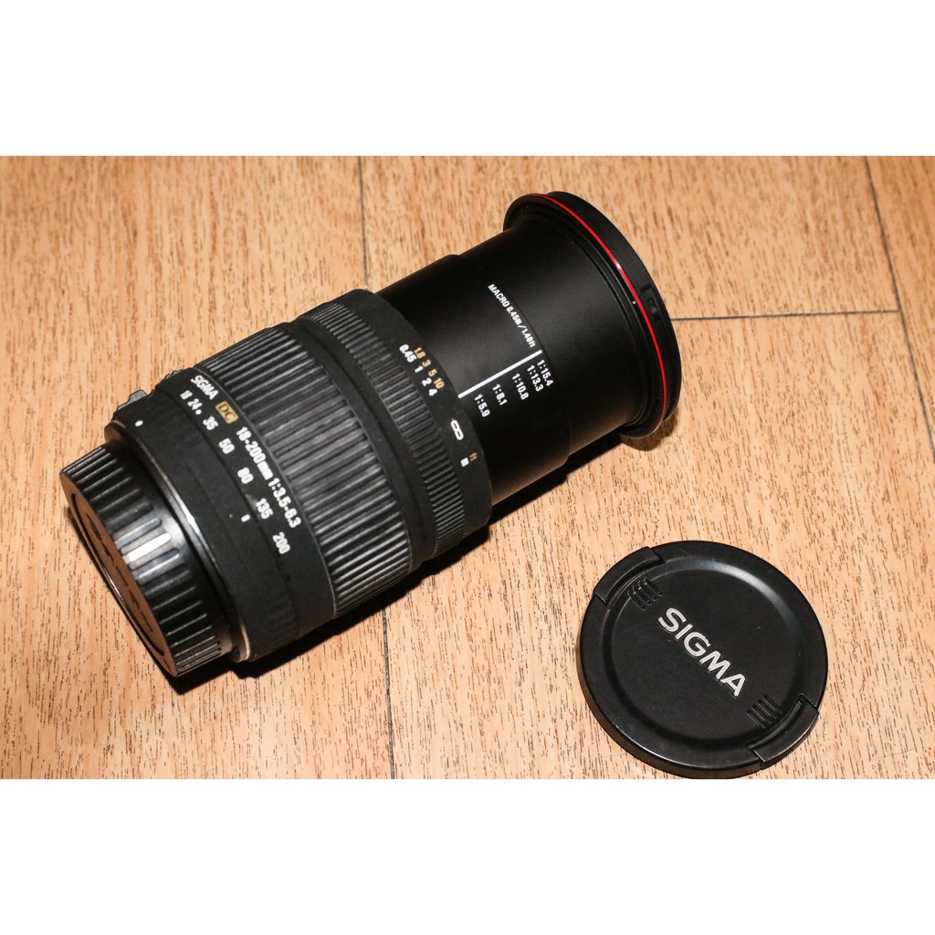 SIGMA 18-200mm f3.5-6.3 For Canon