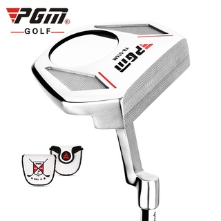 PGM低重心鋼製軸身高爾夫球推桿附帶撿球功能和定位線瞄準設計適合右撇子的男士女士