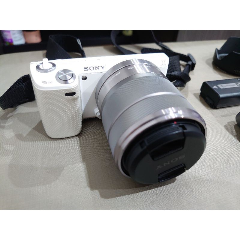 二手單眼相機Sony NEX-5N  白色 雙鏡組