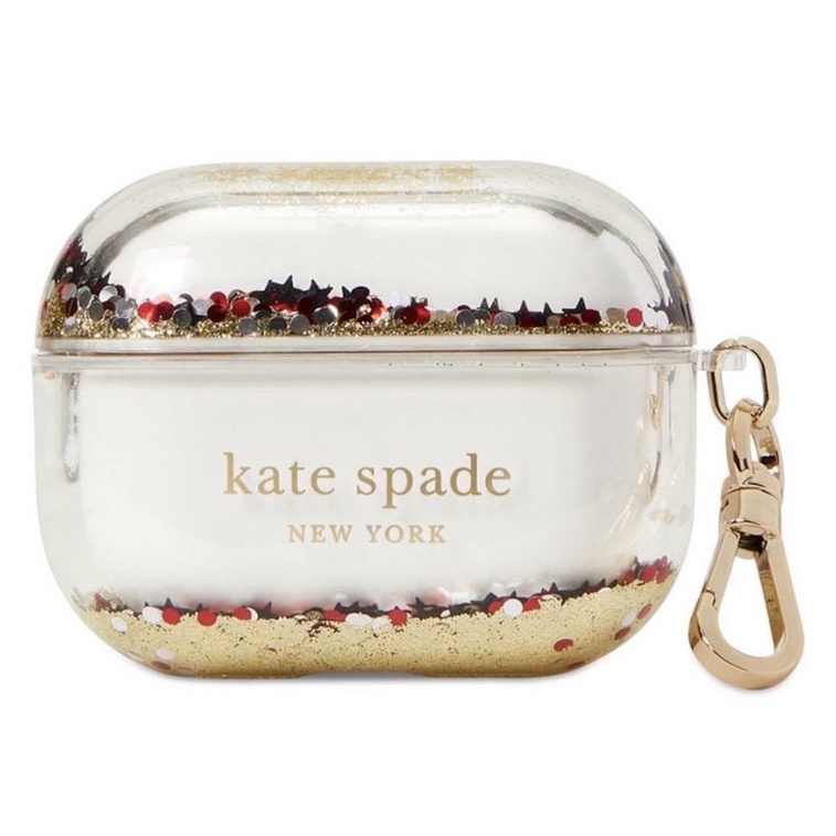 全新 Kate Spade Airpods Pro 耳機保護套+鑰匙圈