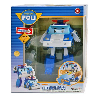 [TC玩具] 5吋LED變形波力 / ROBOCAR POLI 波力/ 救援小英雄/ 附配件/可變形/LED 全新現貨