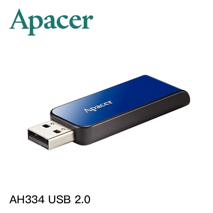 電電｜Apacer 宇瞻 AH334 USB 2.0 隨身碟〈32G/64G〉