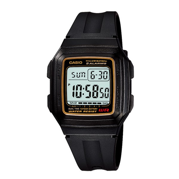 【無限精品 REMIX】 CASIO F-201WA-9A 十年電力 學生、當兵耐操實用電子錶