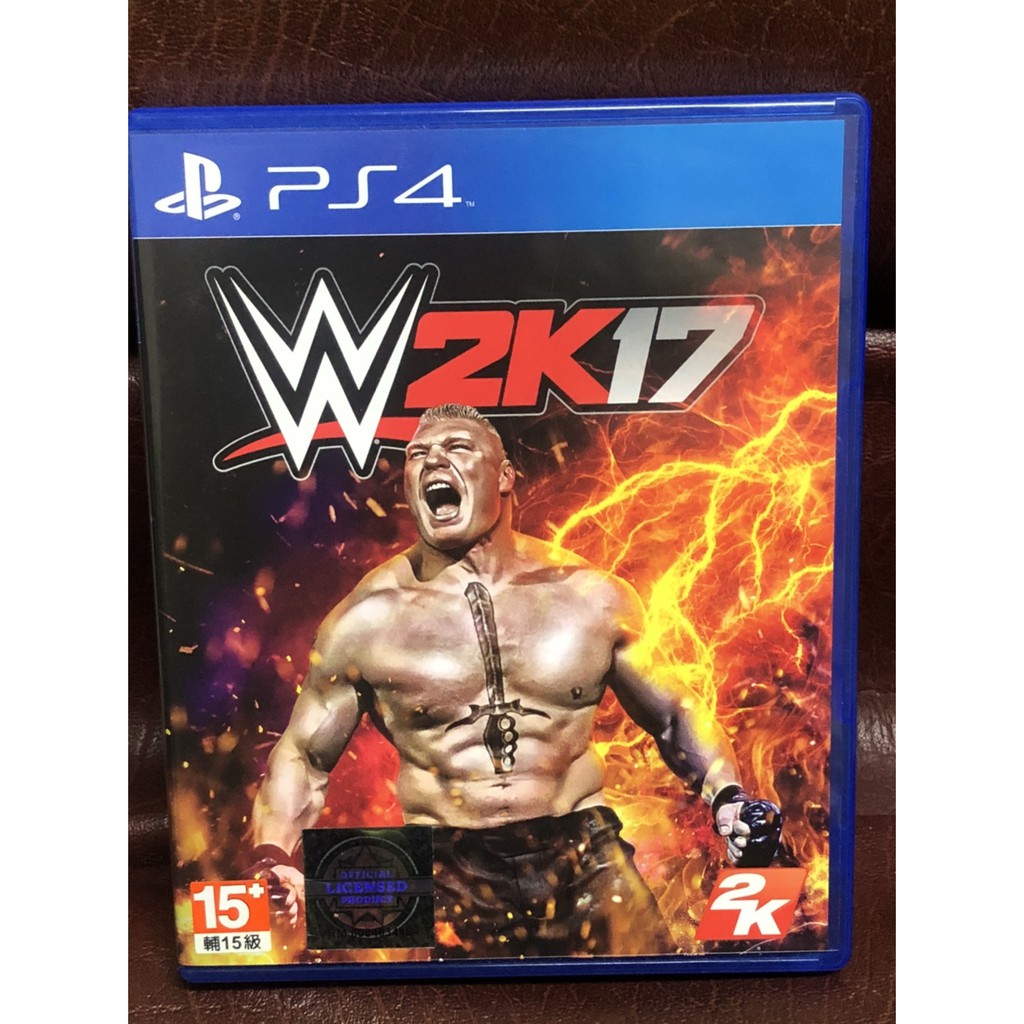WWE 2K17 ENGLISH 美國職業摔角聯盟 2K17 英文版 PS4 遊戲 二手