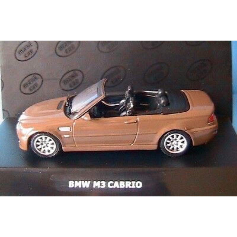 模王 Maxicar 1:43 BMW M3 Cabrio