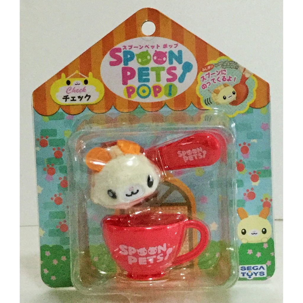 現貨 正版【SEGA TOYS】SPOON PETS 湯匙寶寶 09 頰頰(外盒不優美)