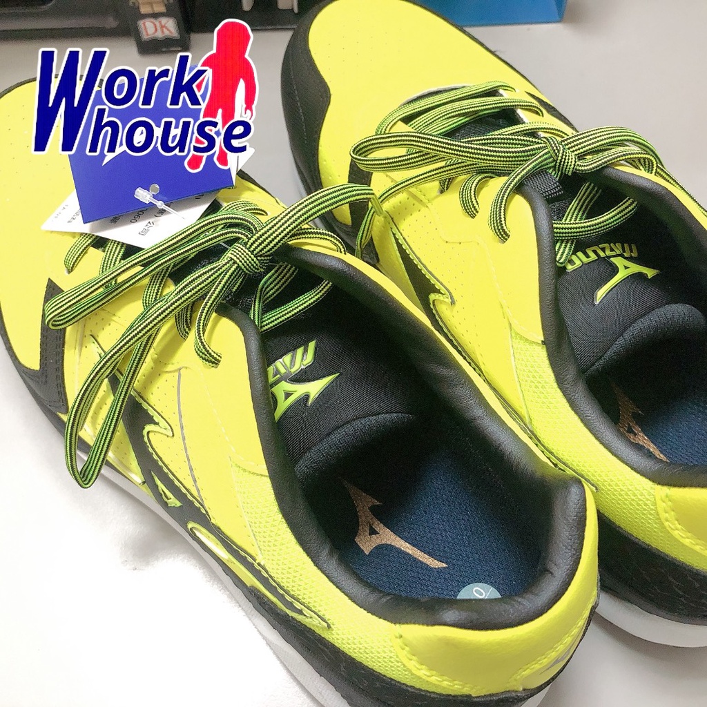 Image of 【Work house】3月新款 美津濃 MIZUNO HW 塑鋼頭 工作鞋 防護鞋 3E寬楦 F1GA213345 #3
