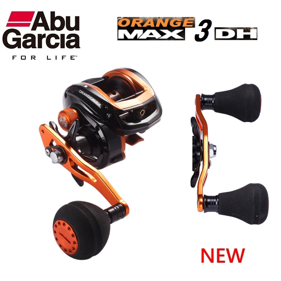 Abu Garcia ORANGE MAX 3 DH 小烏龜 雙軸 捲線器