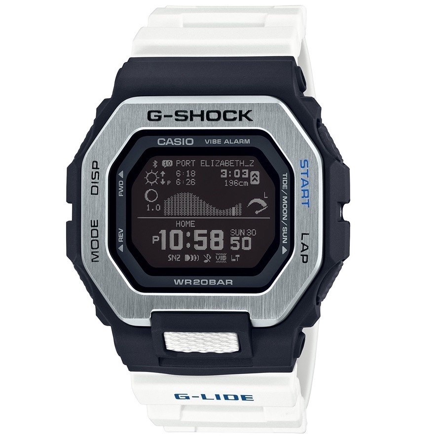 公司貨附發票｜CASIO 卡西歐 G-SHOCK 潮汐 GBX-100-7 藍牙 運動錶/現貨