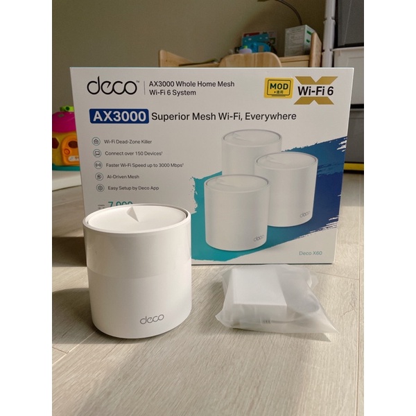 全新 TP-Link Deco X60 AX3000 wifi分享器