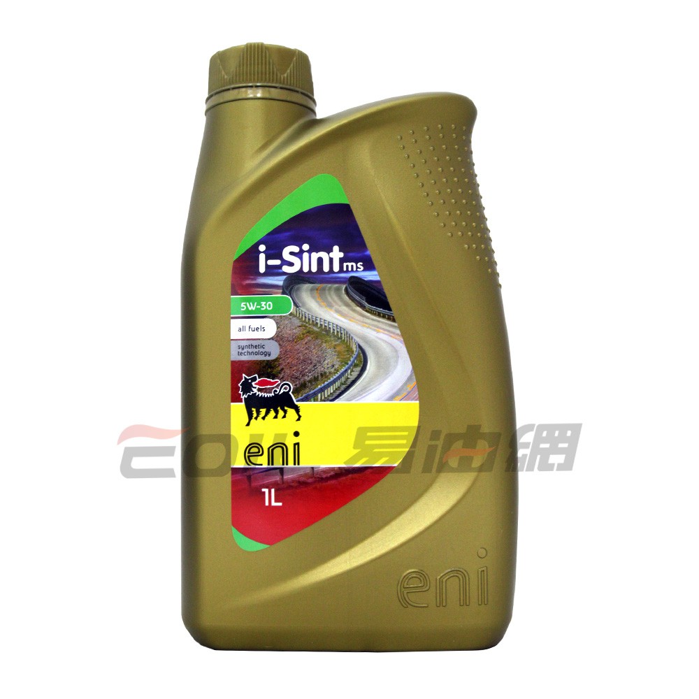 【易油網】ENI i-Sint MS 5W30 C3 汽柴油共用 頂級 長效合成機油 229.51 LL04 通用