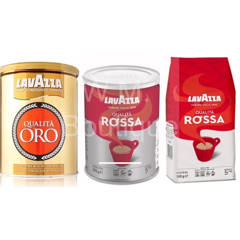 LAVAZZA QUALITA ROSSA 咖啡粉 Qualita ORO 金牌咖啡粉 咖啡豆 隨時可享用 露營 下午茶