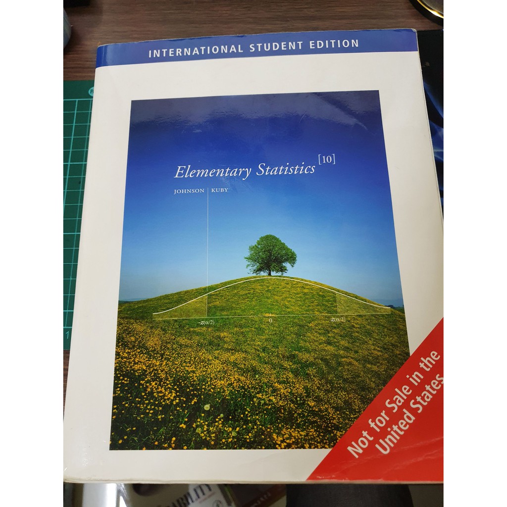 [原文書、二手]Elementary statistics 10th 統計學 數學系用書