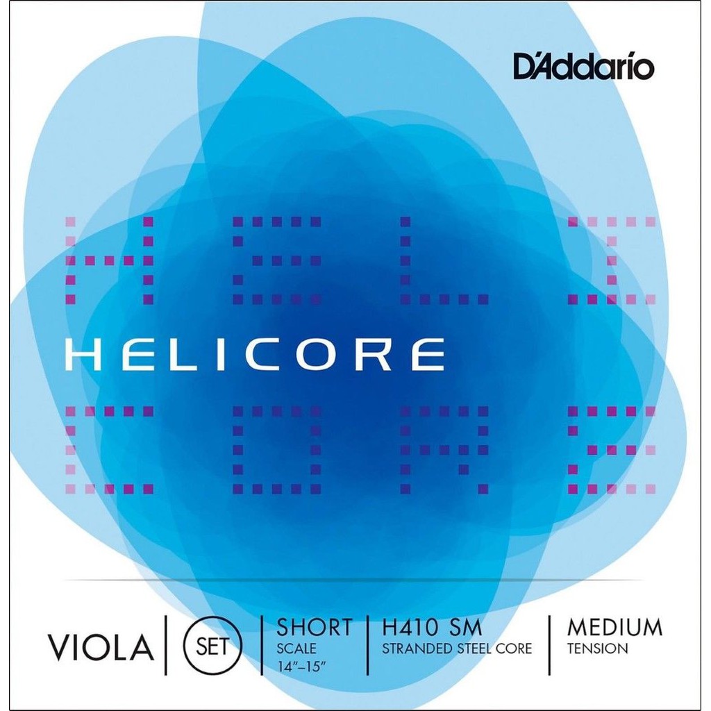 【現代樂器】美國 D'Addario Helicore H410 Viola Strings 中提琴弦 三款尺寸可選擇