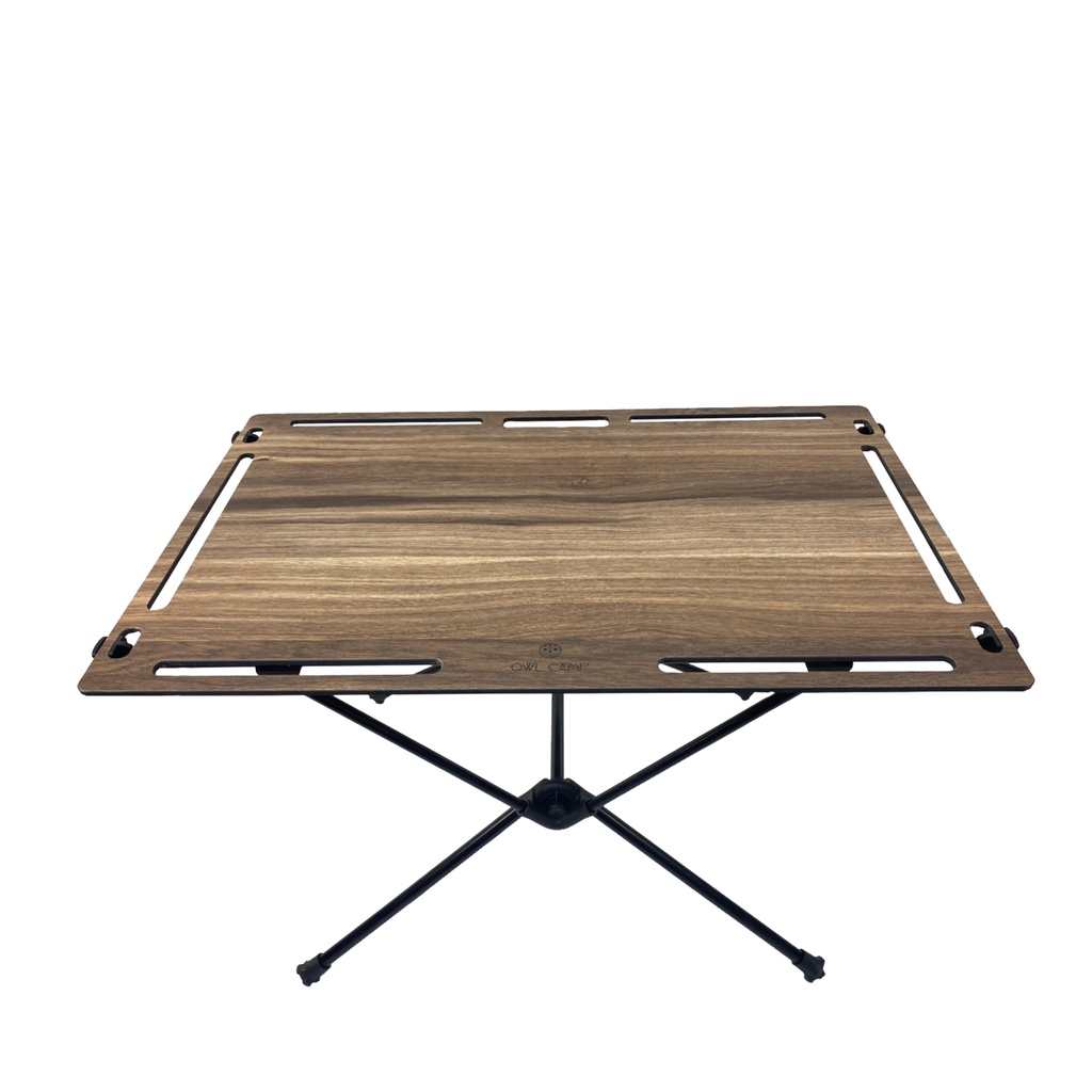 【OWL Camp】柚木紋桌『ABC Camping』露營桌 美耐板桌 長方形桌 輕量桌 戶外桌 戰術桌