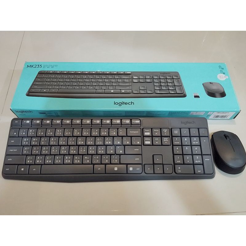 （已售，感謝）便宜賣  羅技 logitech MK235 無線滑鼠鍵盤組