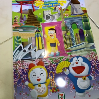 哆啦a夢環遊世界立體磁鐵 7-11 哆啦A夢磁鐵收集冊 絕版品 小叮噹 大雄 技安 胖虎 宜靜 靜香 小夫
