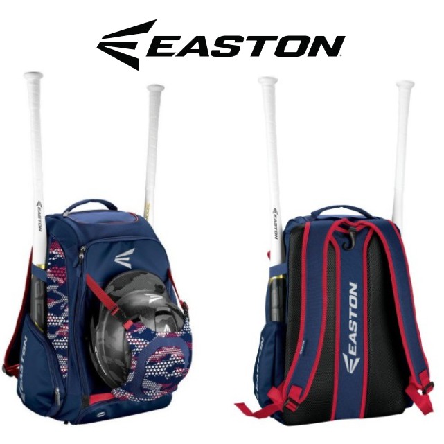 壘球裝備袋 個人裝備袋 EASTON 大容量個人後背袋  裝備袋 棒球裝備袋 遠征後背包 裝備袋 後背包 包包 迷彩深藍