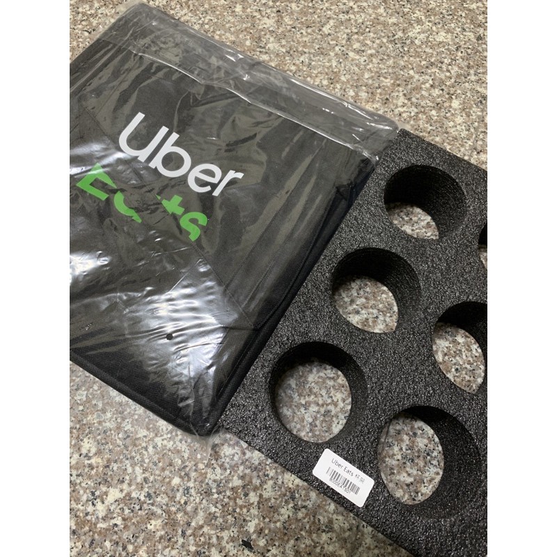 uber eats官方提袋 + 杯架 保溫袋 小包 提袋