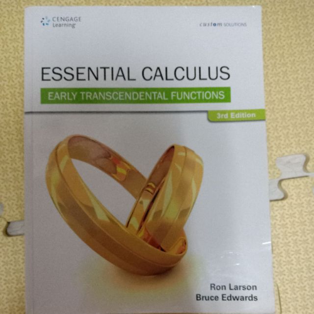 微積分原文書 essential calculus3版（理工科二手書）