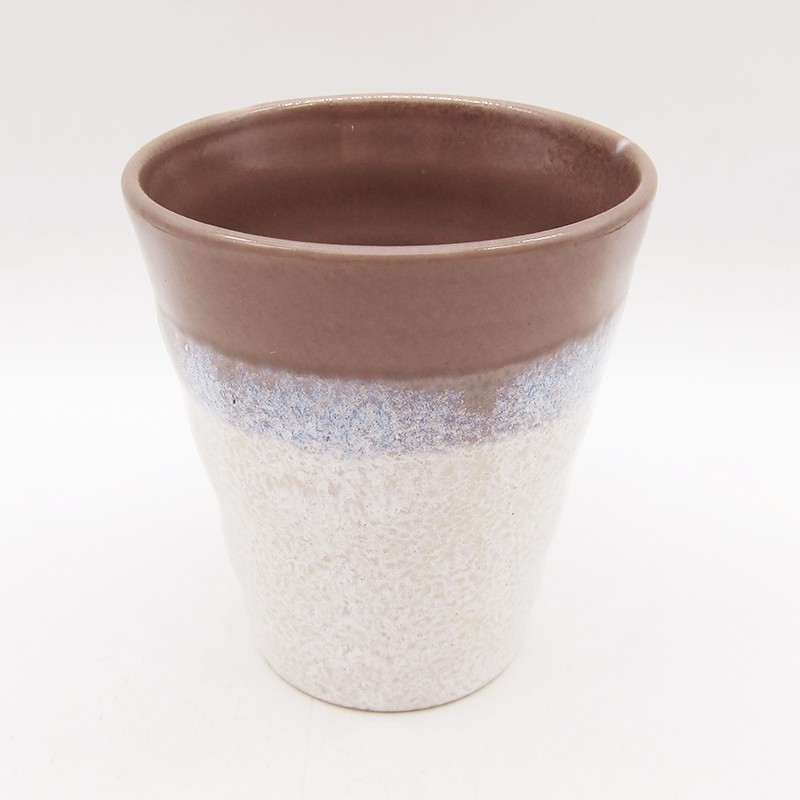 日本製 杯子 水杯 茶杯 湯吞杯 餐具 雲吞杯 8.5xH9.5公分杯-淡雪藕紫