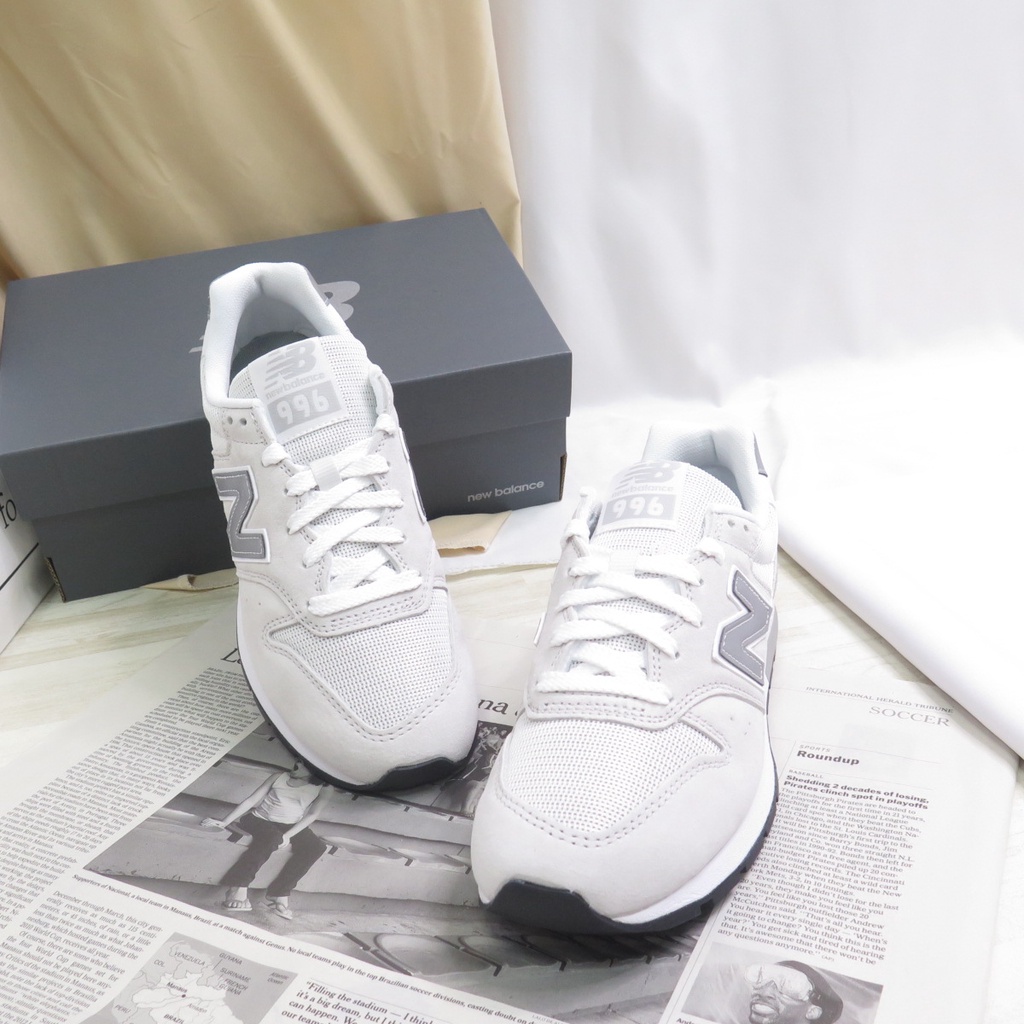New Balance 996 男女款復古運動鞋休閒鞋D楦CM996BT 淺灰白【iSport愛運動】 | 蝦皮購物