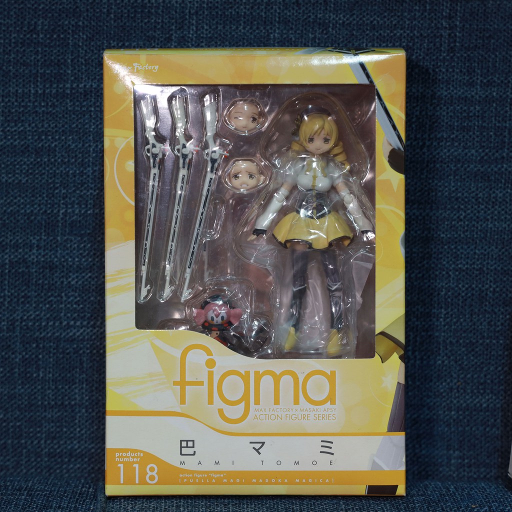 GSC FIGMA 118 魔法少女小圓 巴麻美 學姊 可動模型 代理拆檢現貨 賣場內有更多FIGMA 黏土人