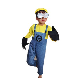 小小兵minions 成人款cosplay 萬聖節表演服親子pawoo 蝦皮購物