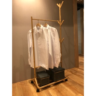 實木簡約衣帽架 楠竹樹枝造型單杆衣帽架 創意客廳掛衣架 楠竹落地衣帽架 簡易衣櫃 衣帽架 學生套房衣櫃 二個尺寸