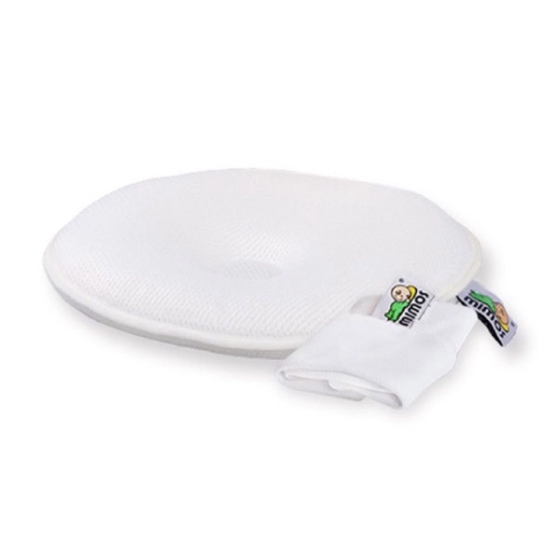 Mimos 3D自然頭型嬰兒枕頭/護頭枕-藍S
