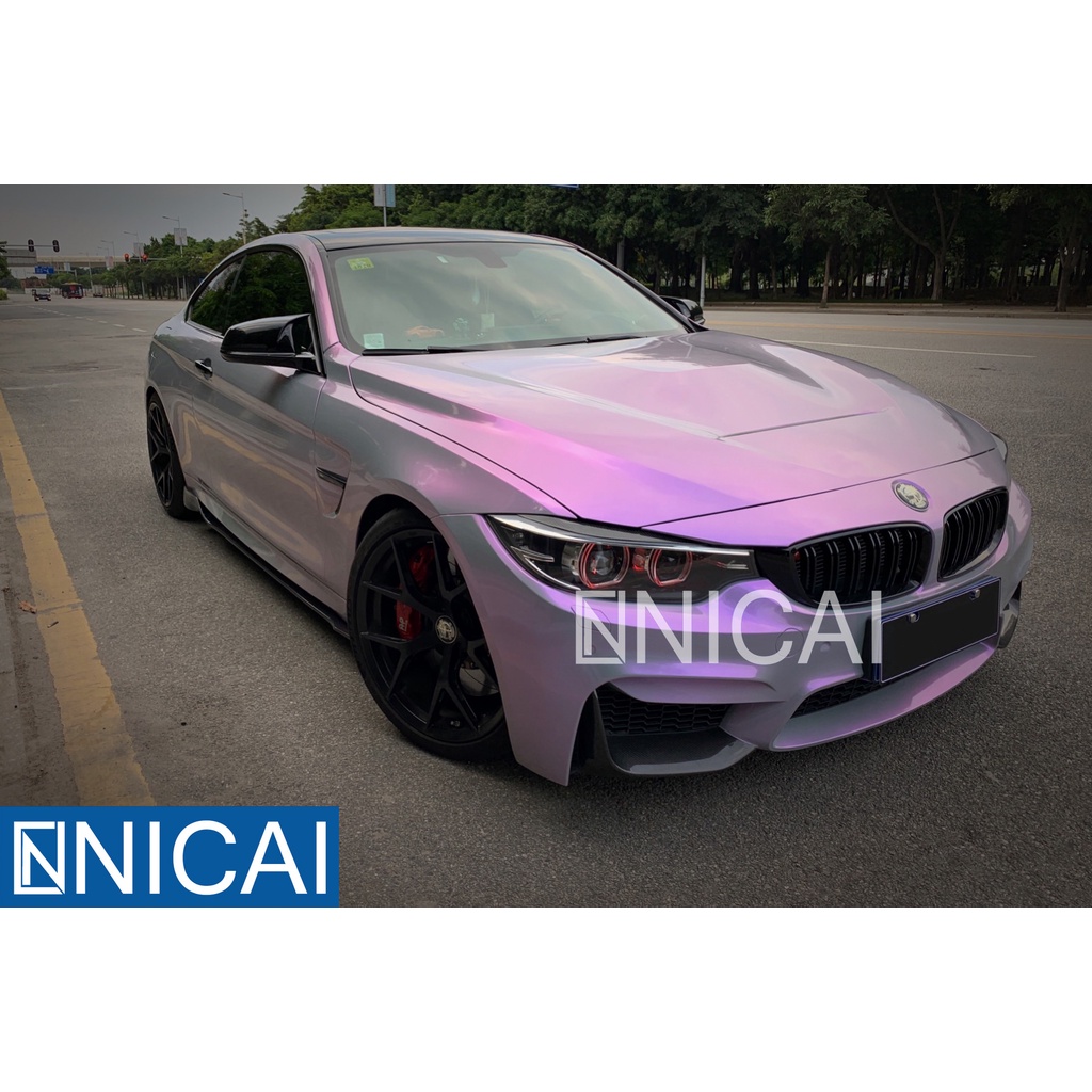 免運現貨 Camuse 卡慕斯汽車改色膜雙色夢幻火山灰汽車改色膜全國包施工灰魅紫鐳射白曙光白車身貼膜 蝦皮購物