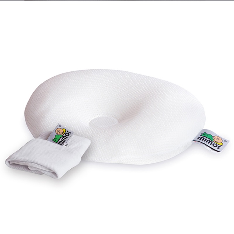（二手）MIMOS 3D自然頭型嬰兒枕 S 【枕頭+枕套】