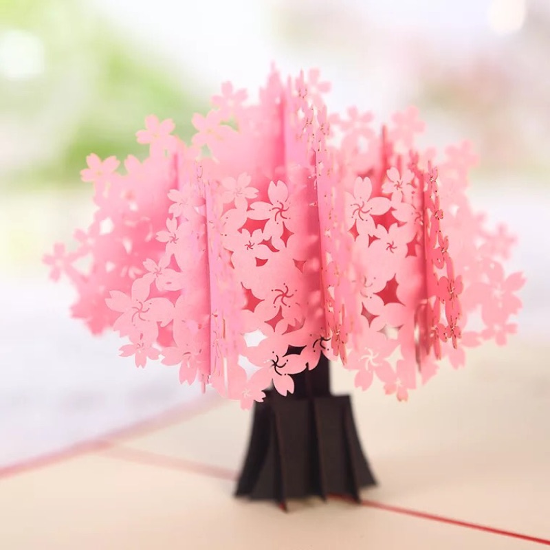 18最新日本立體賀卡紙雕3d生日卡片花卡明信片祝福卡片 蝦皮購物
