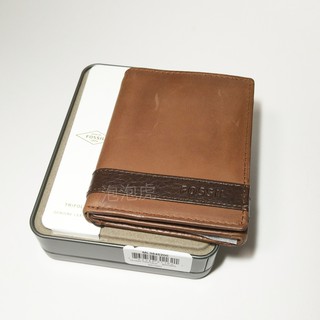 [泡泡虎] Fossil Quinn Trifold 三折 皮夾 短夾 ML3645200 原廠 盒裝 [全新現貨]