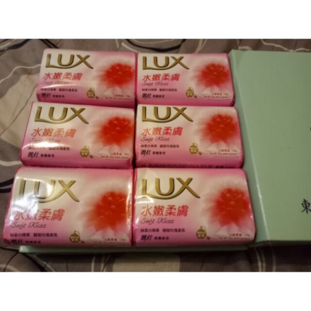 麗仕 LUX 水嫩柔膚香皂 6入 特價40元
