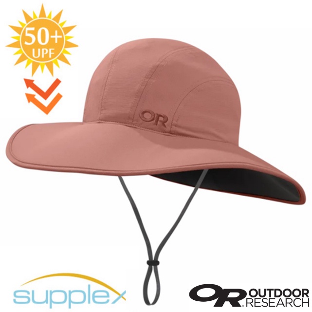 【美國Outdoor Research】Oasis Sun Hat防曬透氣健行大盤圓盤帽_264388-1945 石英粉