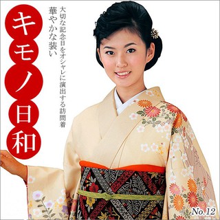 Hwn 19年新款日本正裝訪問著和服結婚式七五三入學式卒業式 蝦皮購物