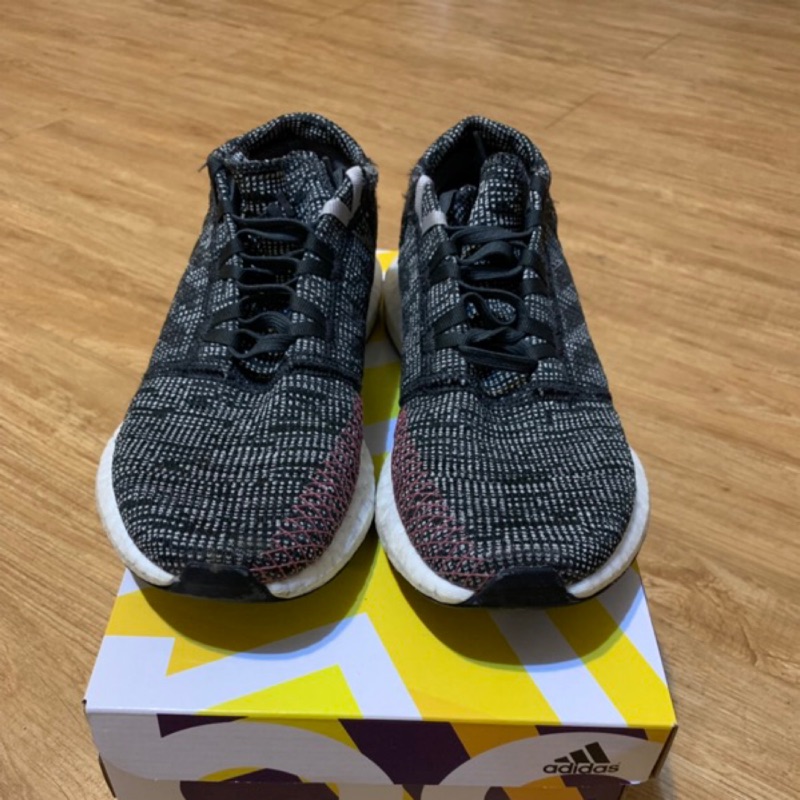 Adidas pure go boost 慢跑鞋 8成新 UK5.5 二手