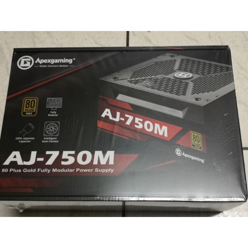 全新未拆 首利650w 750w全模組80＋金牌電源