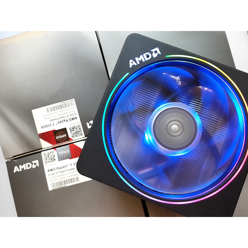 全新現貨 AMD Wraith Prism RGB 幽靈風扇 Intel 原廠風扇 3700X 2700X CPU散熱器