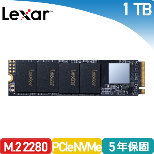 Lexar NM610 1TB PCIe M.2 2280 固態硬碟