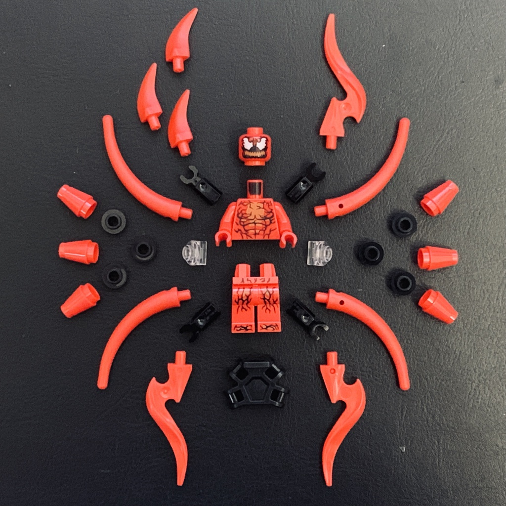 「樂高 軍團」LEGO 超級英雄 蜘蛛人 猛毒 系列 76113 血蜘蛛 屠殺 Carnage 全觸手 SH541